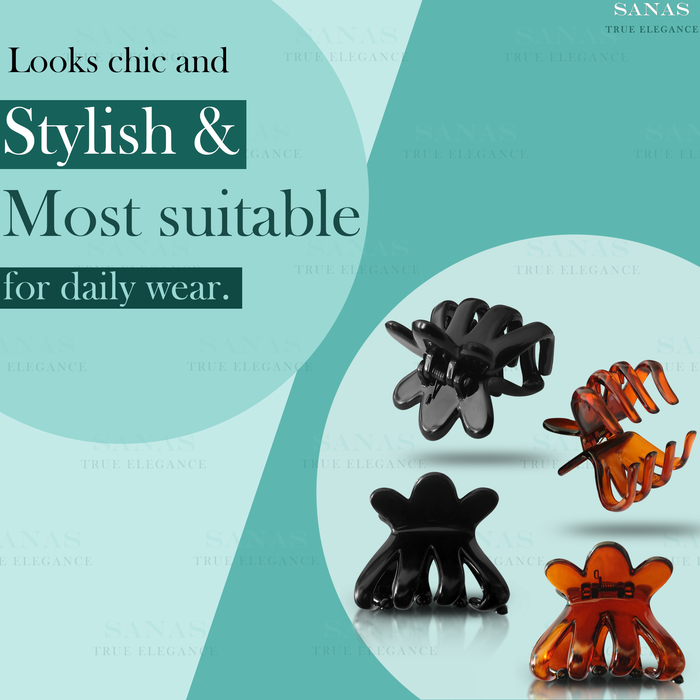 Korean Acrylic Claw Clips Hair Accessories For Women