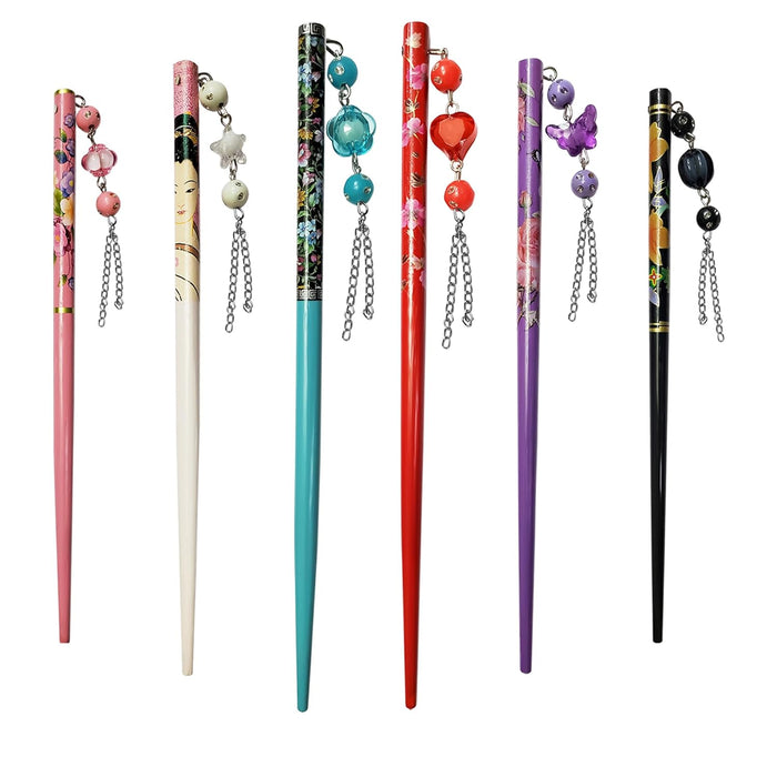 SANAS Wooden Juda Stick Hair Accessories for Women