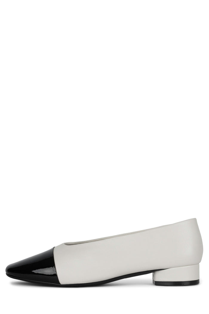 SCHEDULE Flat White Black Patent