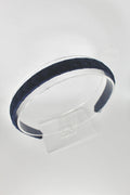 School Hair Accessories - Pleated Navy Blue Hair Band