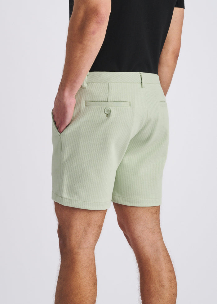 Seacrest 6" Inseam Textured Stretch Knit Chino Shorts Pm-2530-02