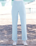 Seam Front Cotton Mix Pull On Trousers - Country Collection