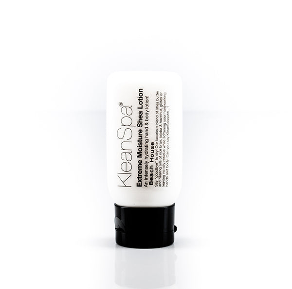 travel bottle of grapefruit shea lotion