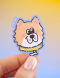 Shiba inu vinyl sticker