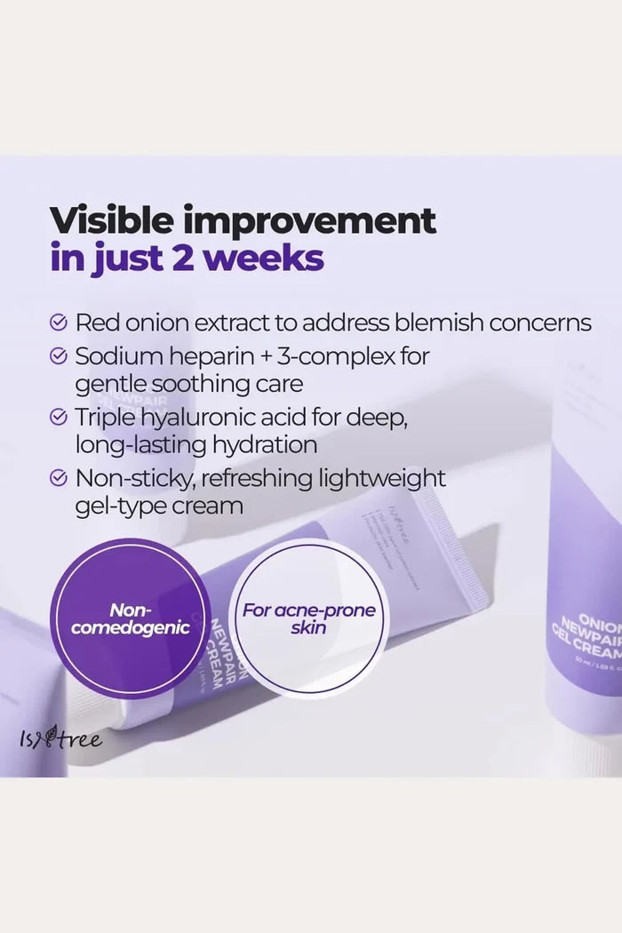 [Short Date Deal!] ISNTREE ONION NEWPAIR GEL 50ml | Soothing Gel
