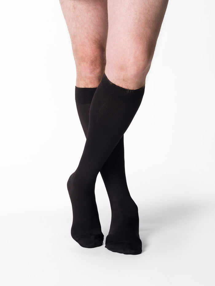 Sigvaris Men's Style Microfiber Knee High 15-20mmHg - Compression Level: Moderate 15-20 MmHg - Male - Knee
