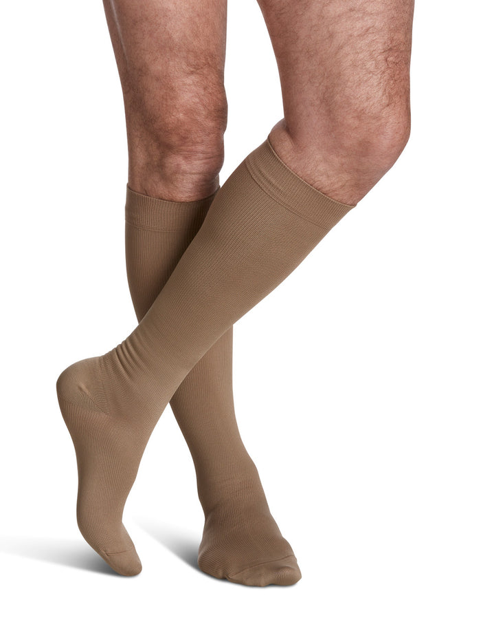 Sigvaris Men's Style Microfiber Knee High 15-20mmHg - Compression Level: Moderate 15-20 MmHg - Male - Knee