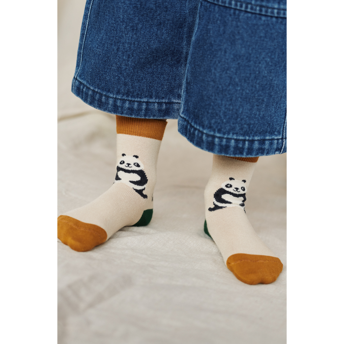 Liewood - Silas Socks - Around The World/Sandy - Lifestyle Cut