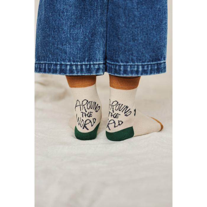 Liewood - Silas Socks - Around The World/Sandy - Lifestyle Cut 2