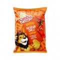 Simba Mexican Chilli 120g bag of premium Southern African potato chips with bold chili flavor