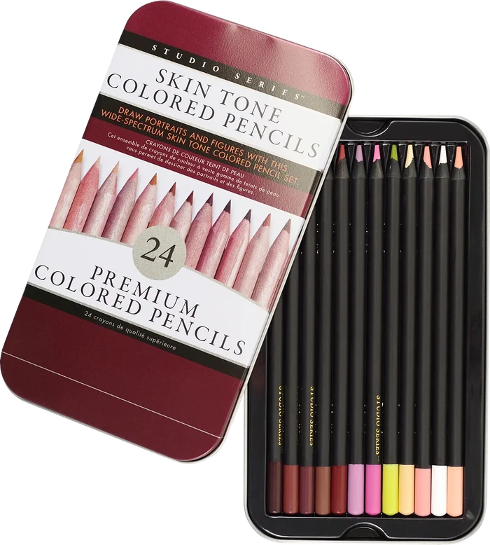 Skin Toned Colored Pencils