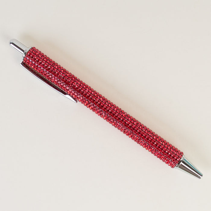 SL003 - Rhinestone Pen - Red