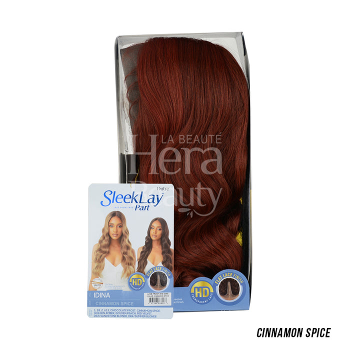 Sleeklay Part Synthetic Hair Lace Front Wig Idina 26"