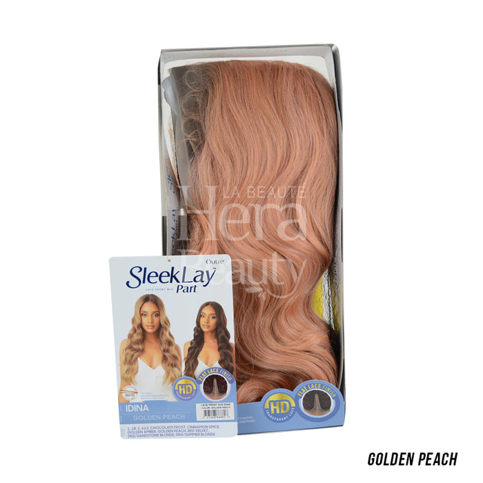 Sleeklay Part Synthetic Hair Lace Front Wig Idina 26"