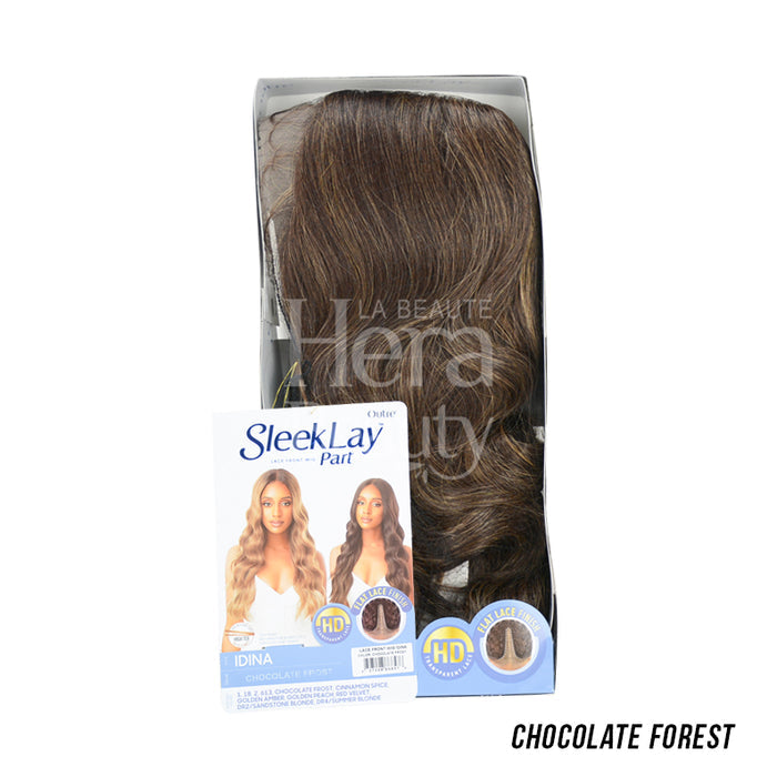 Sleeklay Part Synthetic Hair Lace Front Wig Idina 26"