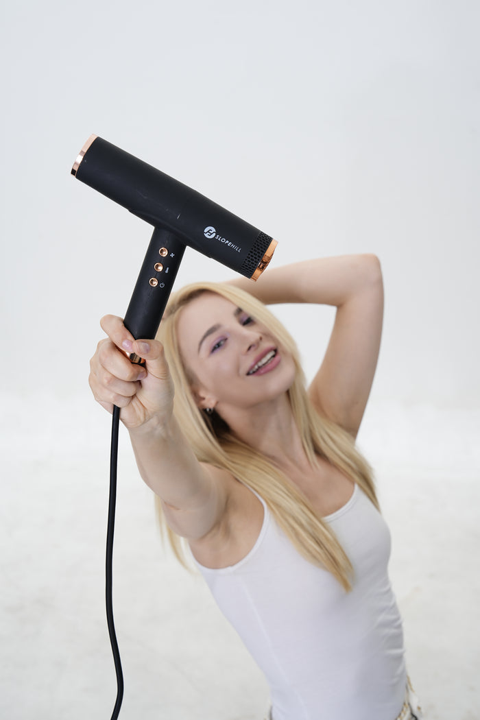 Slopehill® Super Powerful Hair Dryer – Coffee