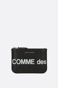 small pouch in smooth leather – Logo Line