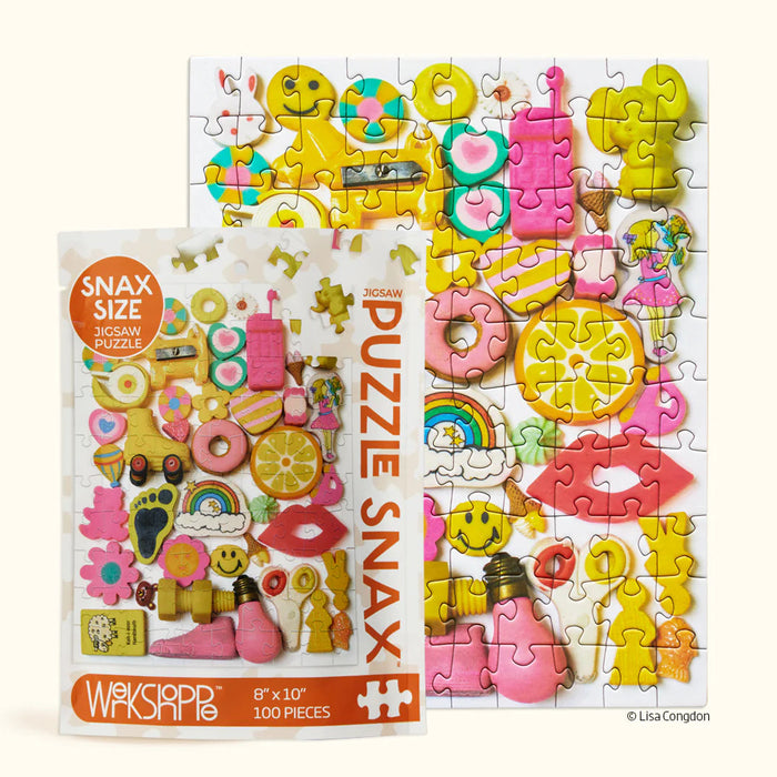 Snax Puzzle 100 Pce Lemonade