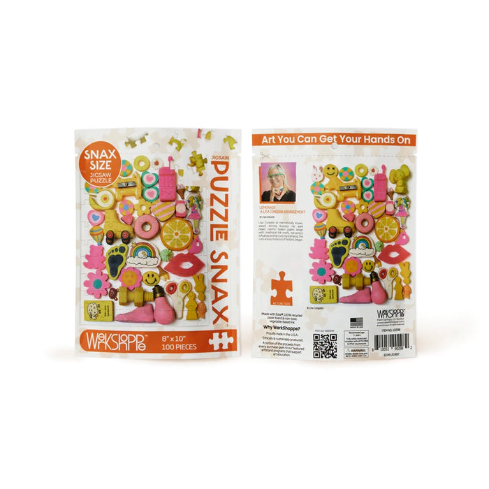 Snax Puzzle 100 Pce Lemonade
