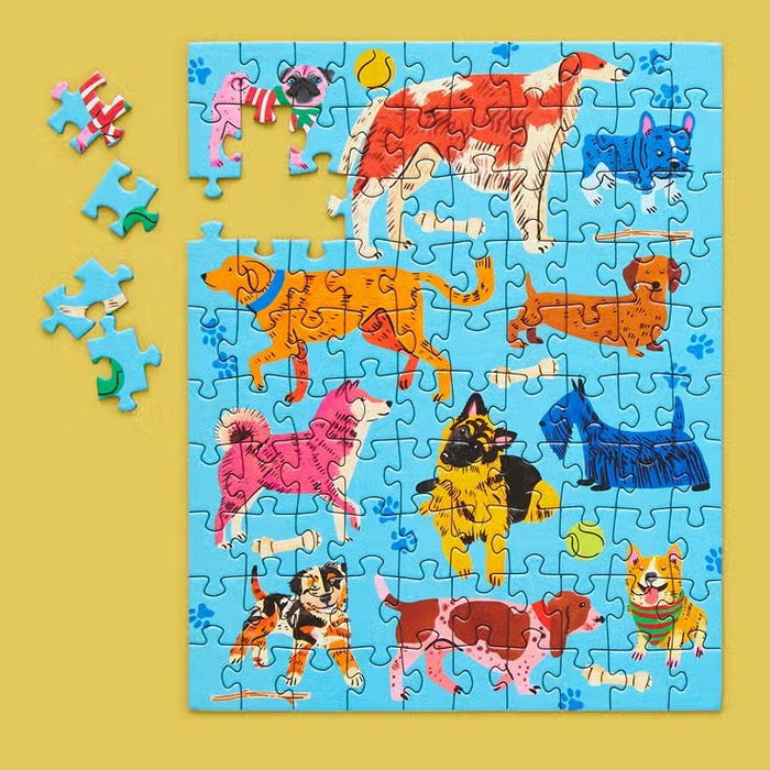 Snax Puzzle 100 Pce Pooches Playtime