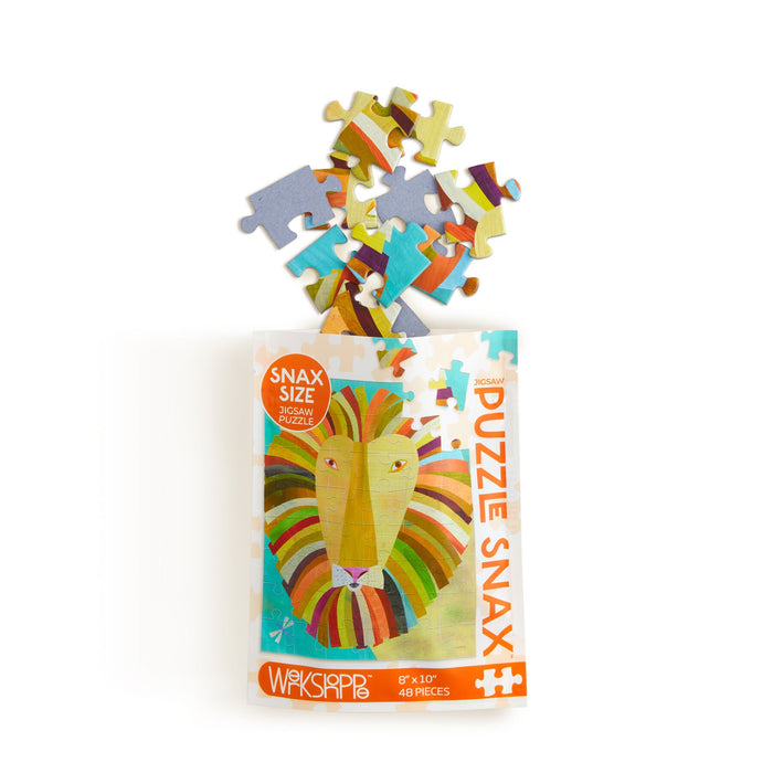 Snax Puzzle 48 Pce Colorful Lion