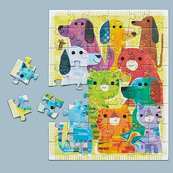 Snax Puzzle 48 Pce Tats & Dods