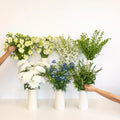 Something Blue Bouquet Bar Flower Kit Close Up - Image