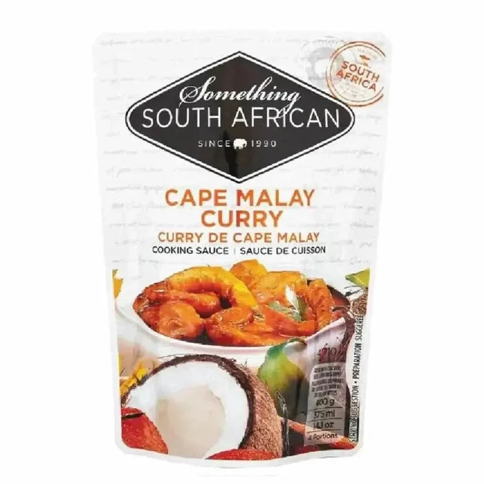 Jar of Something South African Sauce Cape Malay Curry with coconut and garlic