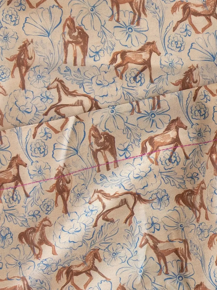 Sooo Soft Cotton Matching Sheet Set - Wild Painted Horses-view 3