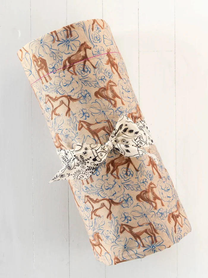 Sooo Soft Cotton Matching Sheet Set - Wild Painted Horses-view 4