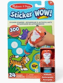 Sticker WOW Tiger