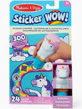 Sticker WOW Unicorn
