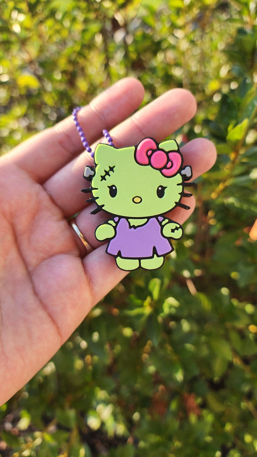 *STL /3MF FILE * Frankenstein Kitty Soda Popper Digital File