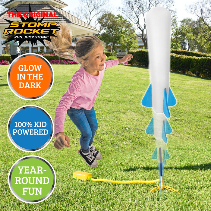 Stomp Rocket Jr. Glow Rocket Launcher DELUXE