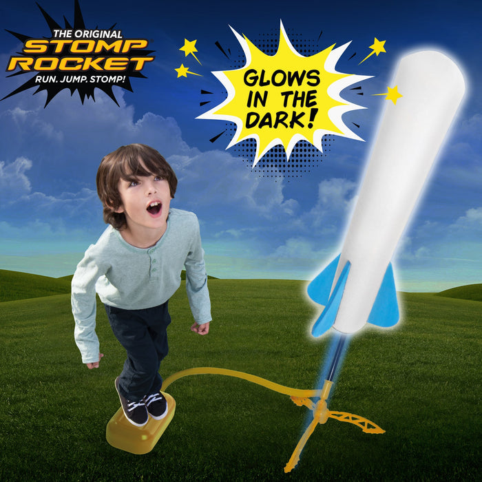 Stomp Rocket Jr. Glow Rocket Launcher DELUXE