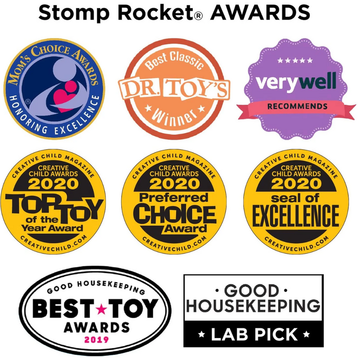 Stomp Rocket Jr. Glow Rocket Launcher DELUXE