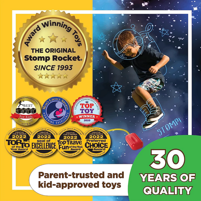 Stomp Rocket Jr. Rainbow Rocket Launcher
