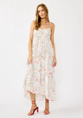 Strappy Ruffle Tiered Maxi Dress