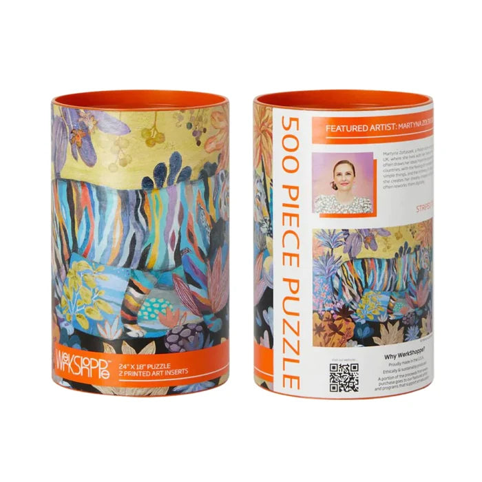 Striped Tiger Puzzle 500 Pce