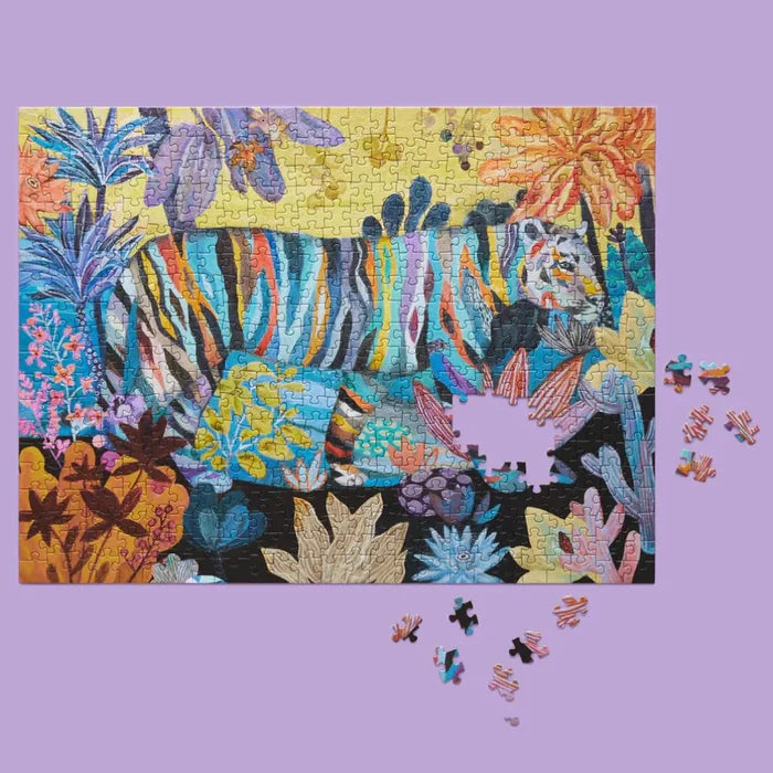 Striped Tiger Puzzle 500 Pce