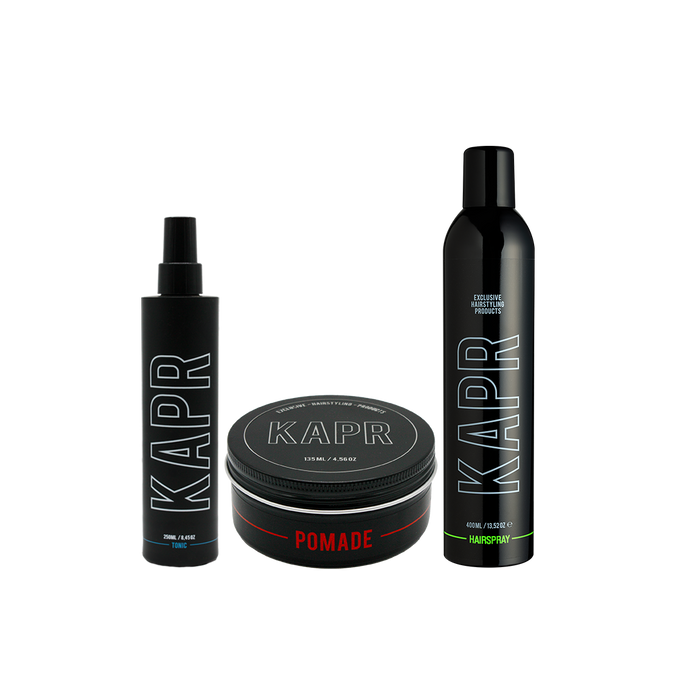 Styling Routine Strong Hold – POMADE