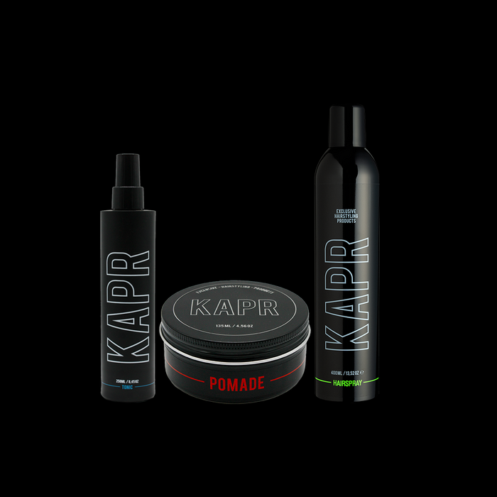 Styling Routine Strong Hold – POMADE
