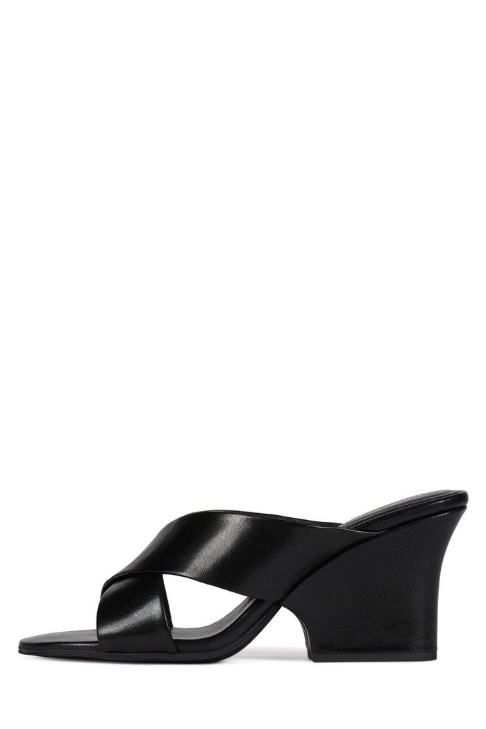 TETRA Jeffrey Campbell Heeled Sandal Black