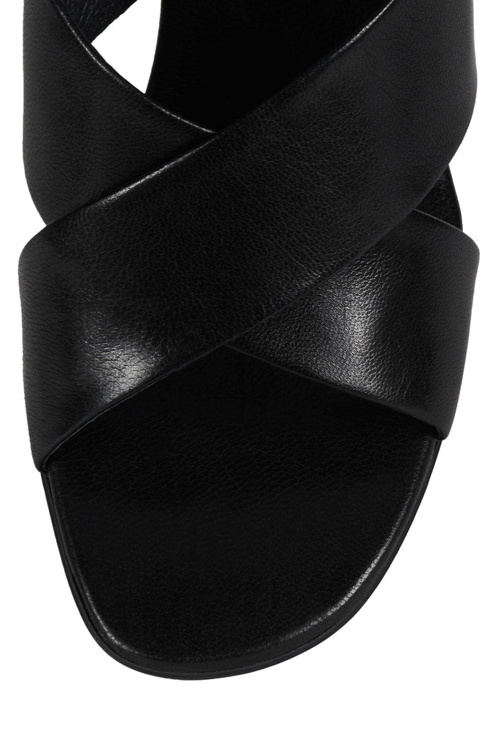 TETRA Jeffrey Campbell Heeled Sandal Black
