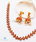 The Aroha Silver Kempu Necklace