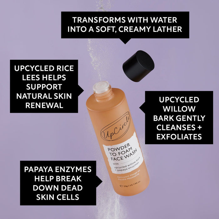 UpCircle The Daily Duo: Foaming Face Wash + Vitamin E Moisturizer