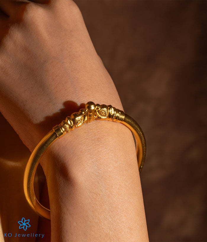 The Makara Silver Kada- Single (Size /2.2/2.4/2.6/2.8)