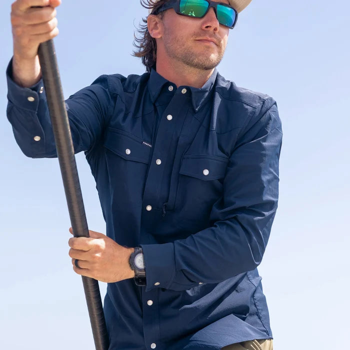 The Pacifico by Poncho/Navy Blue
