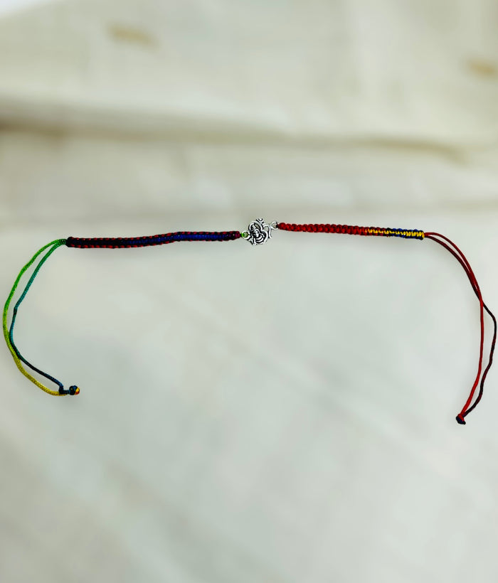The shiva Silver Rakhi