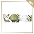 THYMES FRASIER FIR FROSTED PLAID POURED CANDLE SET